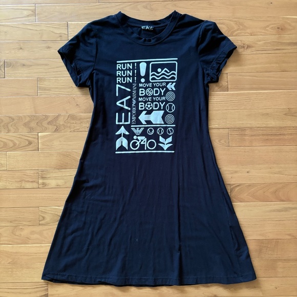 Emporio Armani T-Shirt Dress - Picture 1 of 5